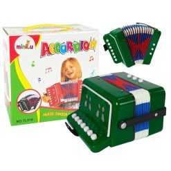 Otroška harmonika - zelena