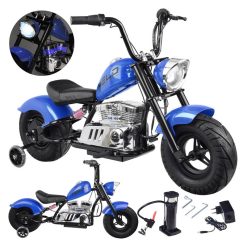 Električni motor Chopper 80 kg - moder - 20km/h