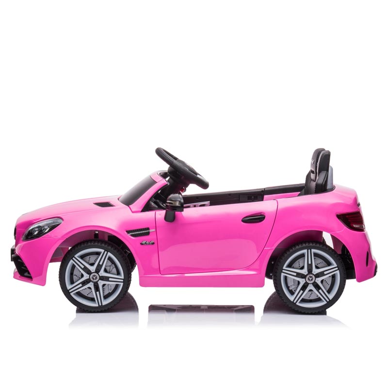 Avto na akumulator Mercedes SLC 300 - roza - slika 4