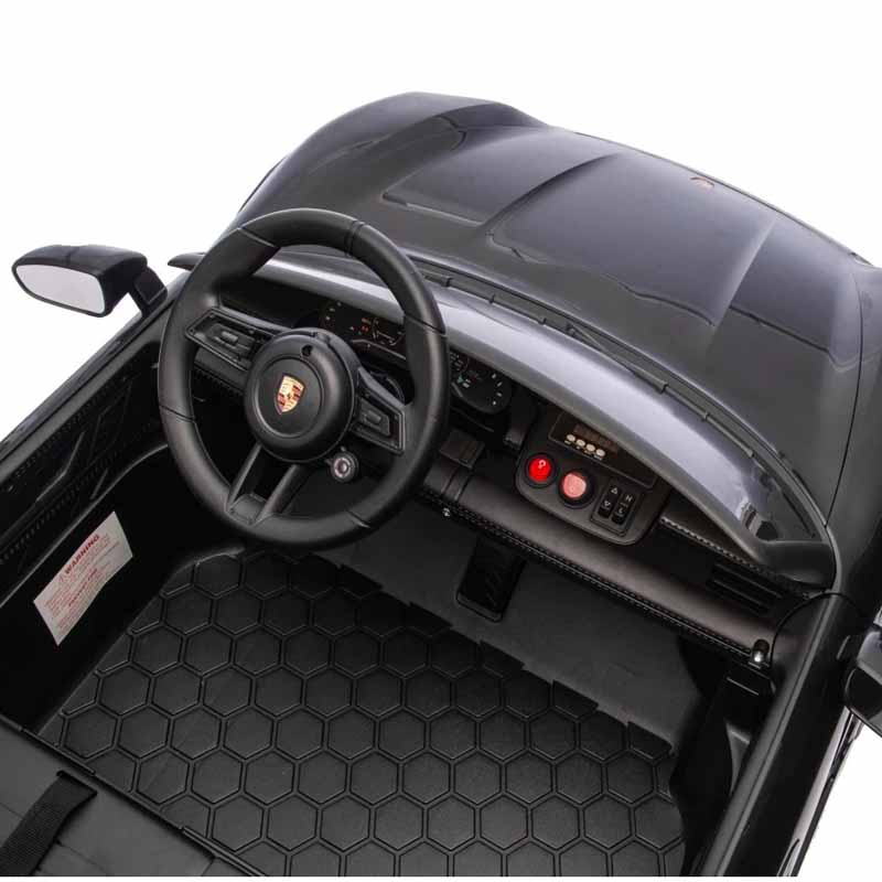 Otroški avto Porsche Taycan Turbo S - črni - slika 6
