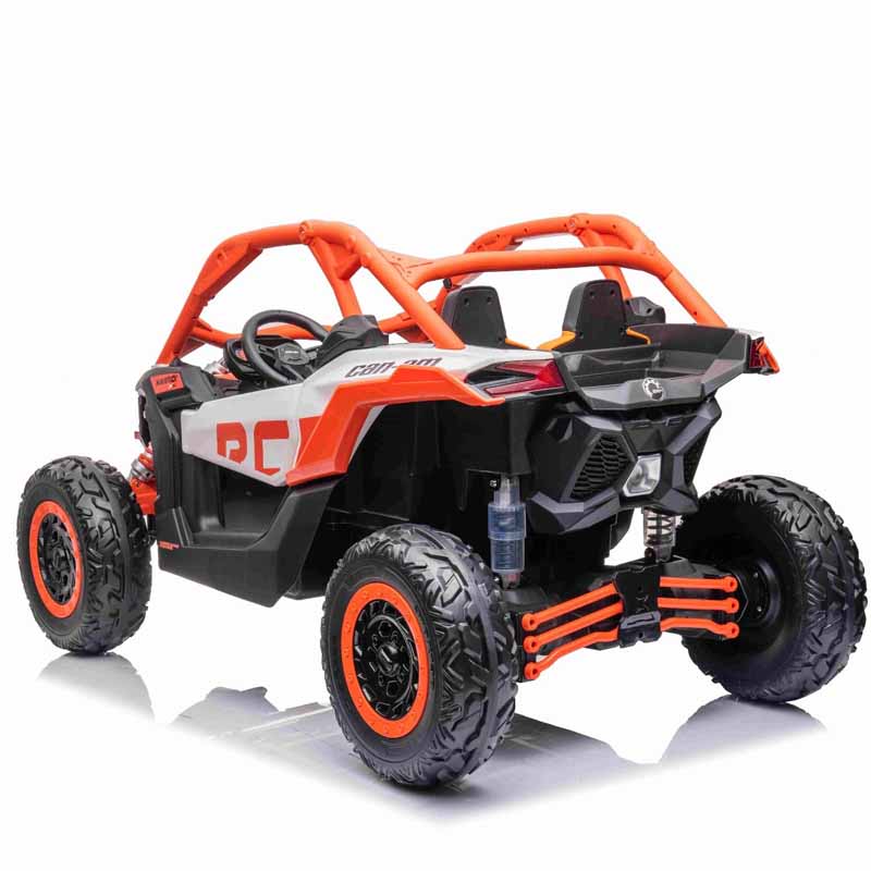 Otroški električni Buggy Can-AM MAVERICK 800W Li-ion baterija - Oranžen - slika 2