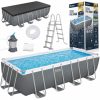 Montažni bazen Bestway 488x244x122 cm s filtrsko črpalko na pesek
