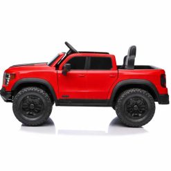 Alternative view of Otroško električno Pick-Up vozilo 4x4 - rdeči