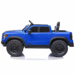 Alternative view of Otroško električno Pick-Up vozilo 4x4 - moder