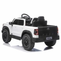Alternative view of Otroško električno Pick-Up vozilo 4x4 - beli