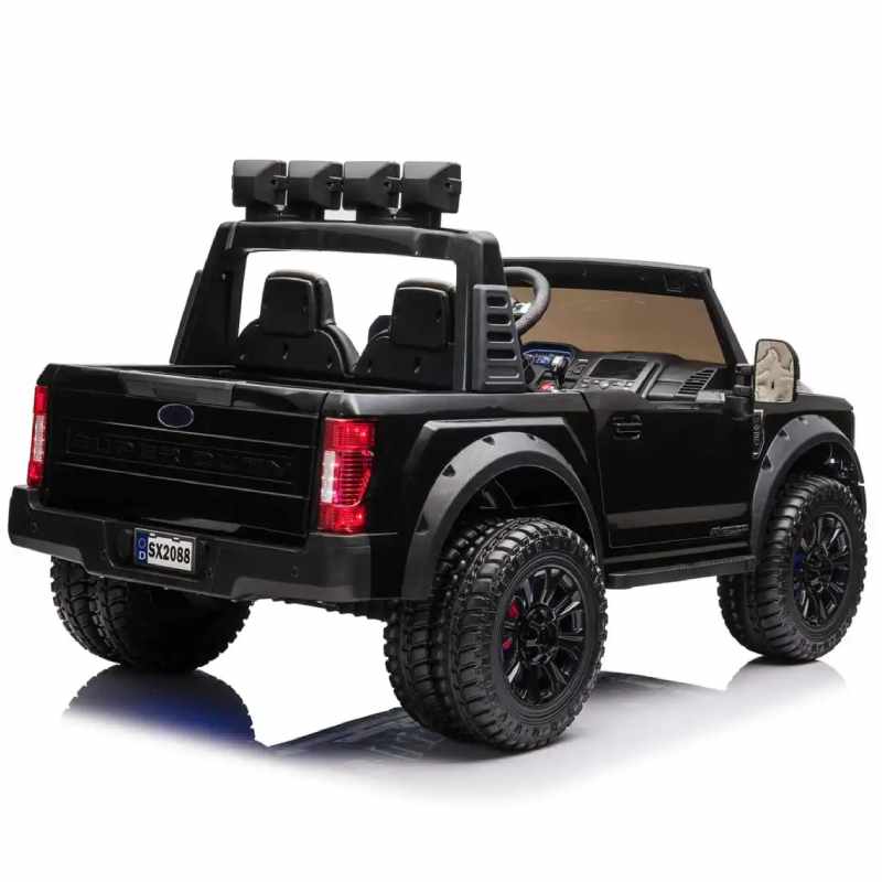 Avto na akumulator Ford F450 Super Duty 4x4 800w - črni - slika 3